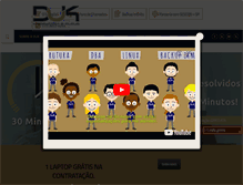 Tablet Screenshot of duk.com.br