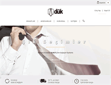 Tablet Screenshot of duk.com.tr